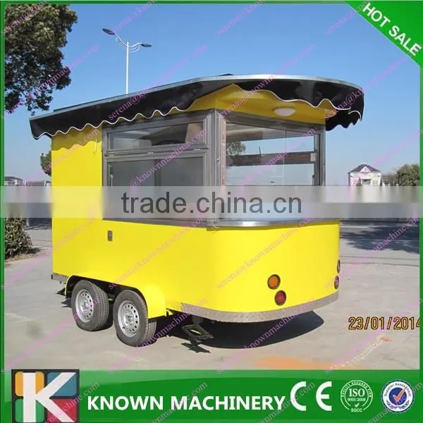 HOT Chinese Mini Food Truck/fast Food Cart/trailer