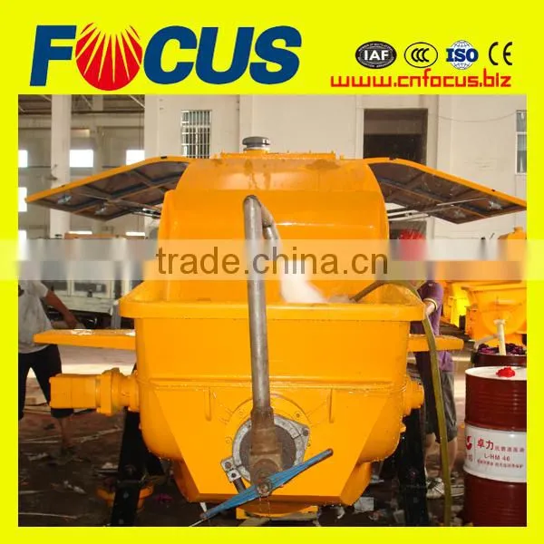 High Quality Electric Motor Portable Concrete Pump, 13MPa 90kw Trailer Concrete Pump photo-6