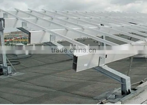 Galvanized Perforated Square Tube for Solar Photovoltaic Stents/Solar Stand / Solar Mounting Bracket 60x60 photo-2