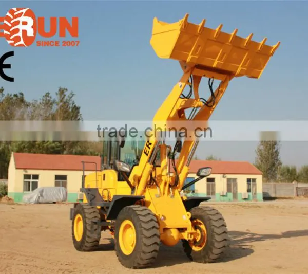Qingdao Everun Brand 3.0 Ton Wheel Type Front End Loader With Tipping Cabin photo-4