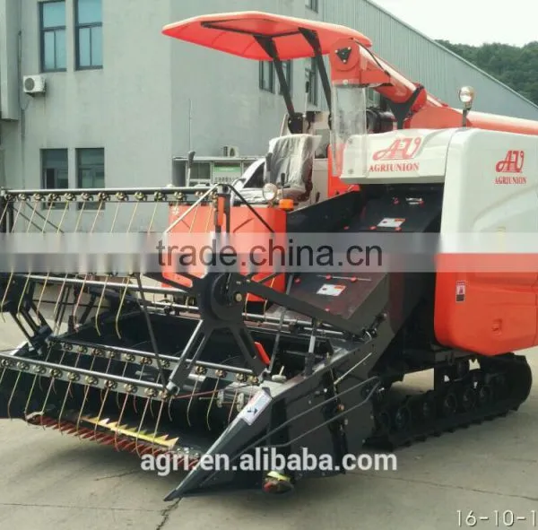 2016 New Design Mini Soybean Combine Harvester photo-3