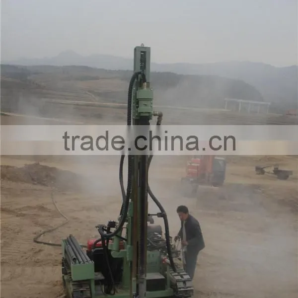 30m Easy Operating Heavy Duty Portable/Mobile D100YA2 Drilling Rig For Sale photo-4