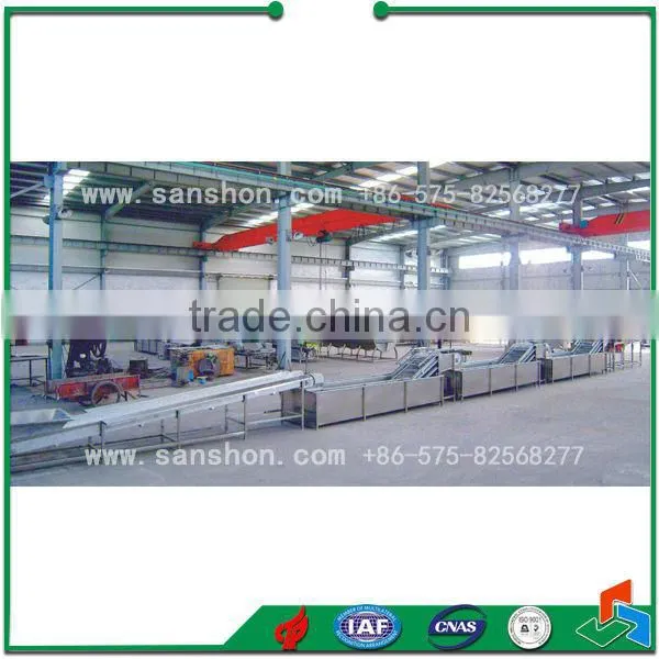 Quick Freezing Production Line Pumpkin Dice Freezing Line photo-6