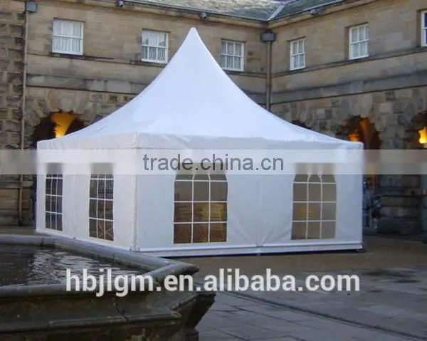 White PVC Tarpaulin 450gsm 550gsm 650gsm for Fabricated Pagoda Tent Roof photo-2