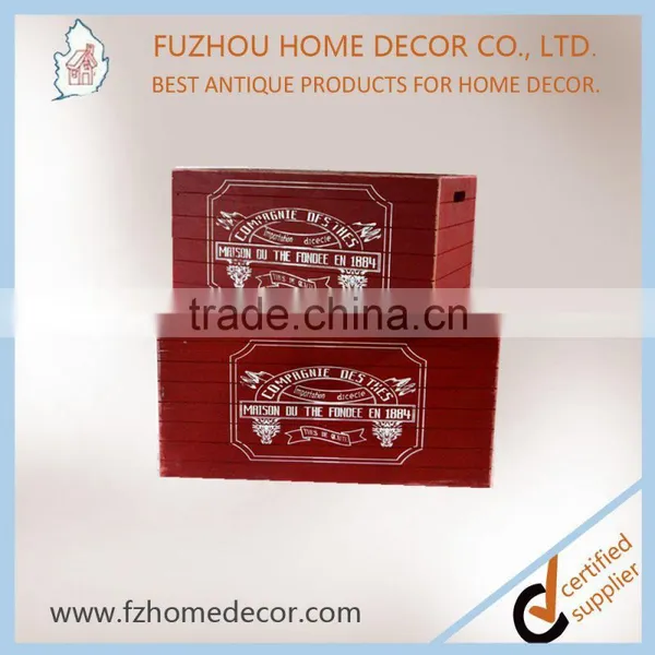 Set 2 Antique Decorative Wooden Storage Box,storage Organizer