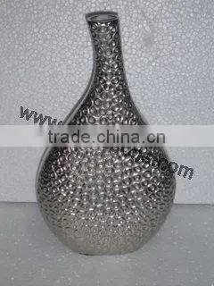 Metal Vase, Flower Vases, Vases in Cast Aluminium in U Shape photo-6