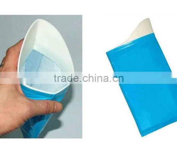 New/Japanese/Car/Travel/outdoor/unisex/patients/Eco/600CC/With Gel/Edlerly Emergency Urine Bag