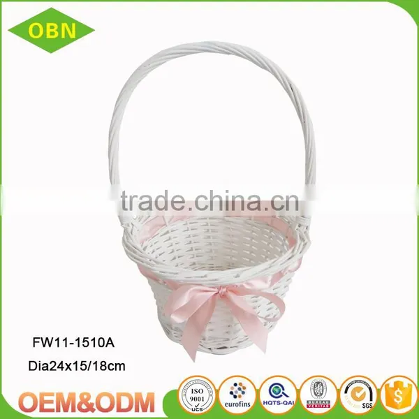 Wholesale Fancy Hand Woven Boat Shape Empty Valentine Gift Basket photo-5