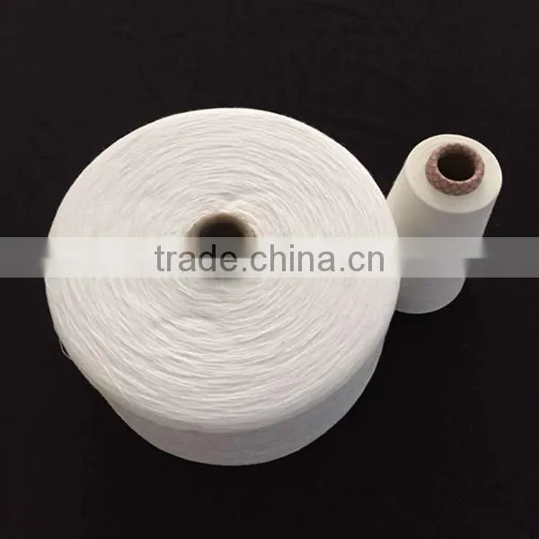 Pure Cotton Yarn 21s/2 Carded and Open End in Raw White Pattern High Quality photo-3