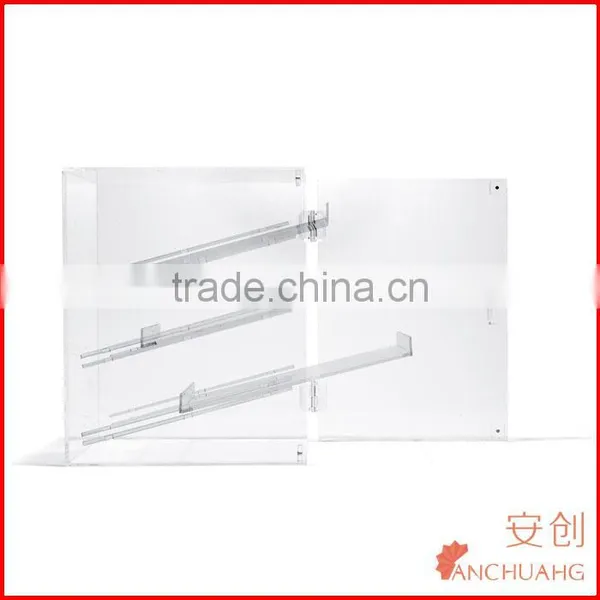 Acrylic Showcase Pastry Bakery Jewelry Display Case 3 Layers photo-2