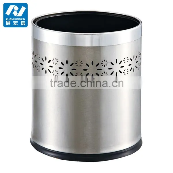 Stainless Steel Trash Bin for Hotel Guest Room photo-2