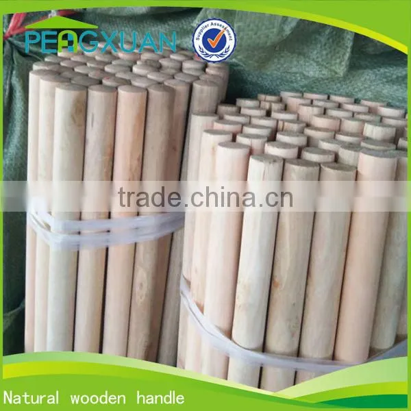 Cleaning Product Parts 150*2.5cm Natural Wooden Stick For Broom Mop photo-3