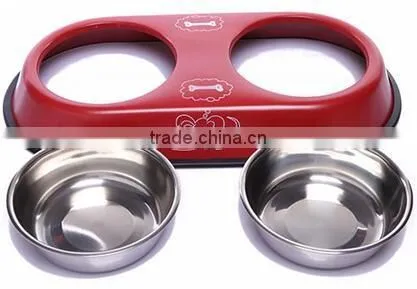 Small Cat or Small Dog Elevated Food Bowl Dish Set /pet Bowl photo-5