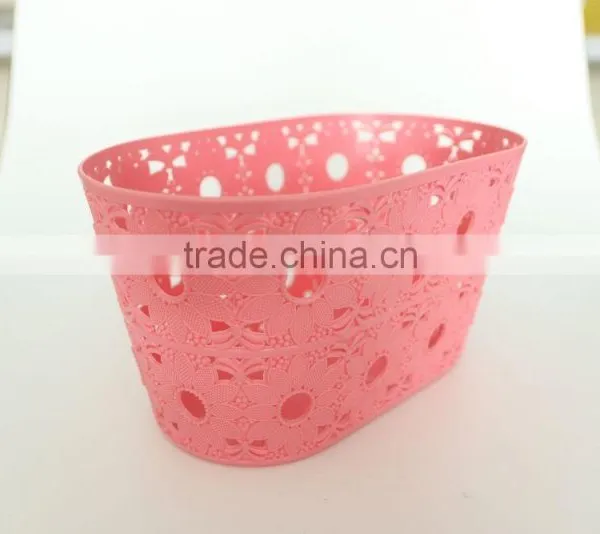 2016 New Type Plastic pp Storage Basket With Sunflower photo-6