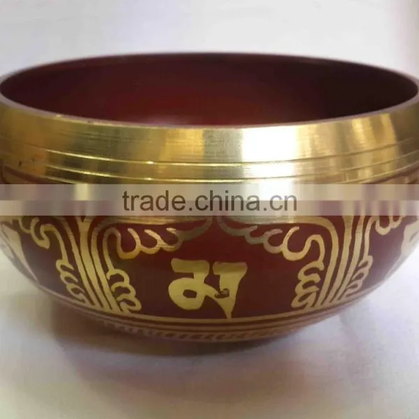Best Selling Symbolic Colored Tibetan Meditation Healing Singing Bowl photo-2