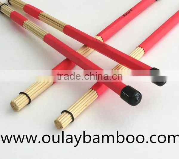 41cm Handmade Bamboo Drum Brush Stick/bamboo Sticks/drumsticks photo-5