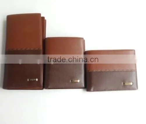 Genuine Cow Leather Wallet Gift Set J30003a photo-5