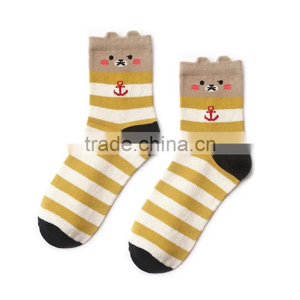 Cute Cartoon Character Young Girl Tube Socks/bulk Wholesale Socks photo-3