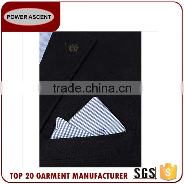 2017 Fashion Style Custom Black Blazer Men Suit Made In China photo-3