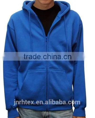 Men's Premium Heavyweight Full Zip Up Hoodie Classic Zipper Hooded Sweatshirt photo-3