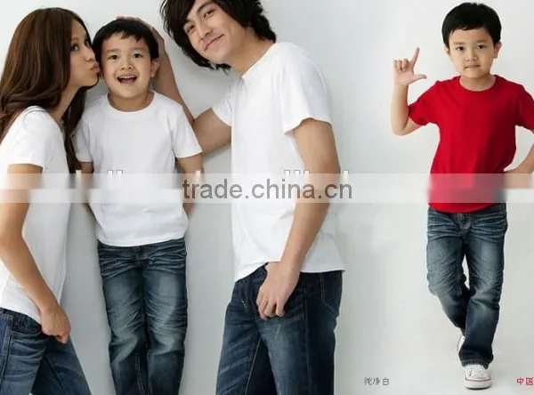Manufactuer Hot Sales Pure Cotton Kids t Shirt 9 Colors Blank T-shirts photo-2