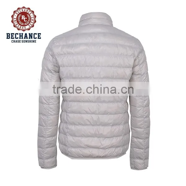 H1052 Mens Light Down Jacket for Male Breathable Coat Winter Wearing photo-3