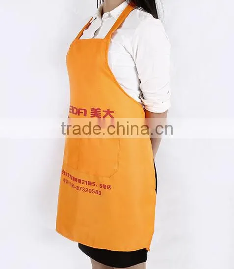 Manufacturers Custom-made Advertising Apron Promotional Workers Apron Custom Polyester Korean Aprons photo-2
