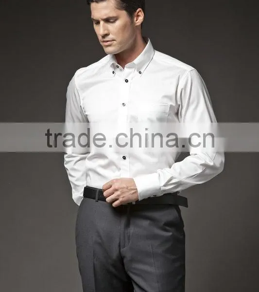 Latest Style Man Dress Shirts With Long Sleeve photo-2