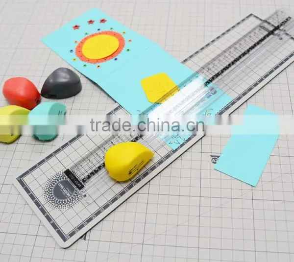 Ruler & Cutter Manual Guillotine Paper Cutter Trimmer Ruler Set photo-6