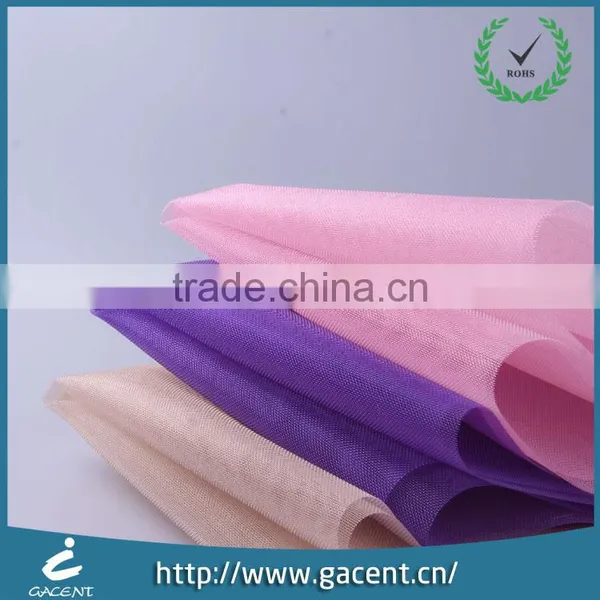 Skin Color Soft Hardness Nylon Mesh Fabric for Dress photo-2