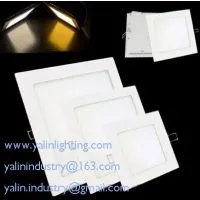 Square LED Panel Downlight, Super Slim SMD Down Light, 2835SMD 18W Ceiling Lights, Ultra Thin Interior Panel Lighting photo-2