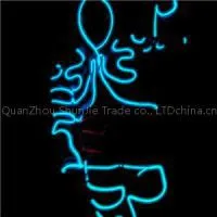 Event Party Suppliers Robot Dance LED Clothing Fluorescent LED Party Clothing EL Cold Light Light Up Hoodies