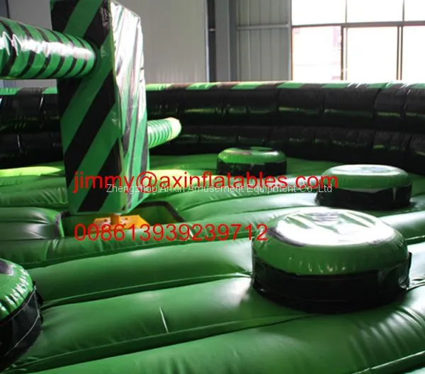 Adult Giant Outdoor Dia 8M Multi-play Inflatable Meltdown Wipeout Games For Sale photo-2