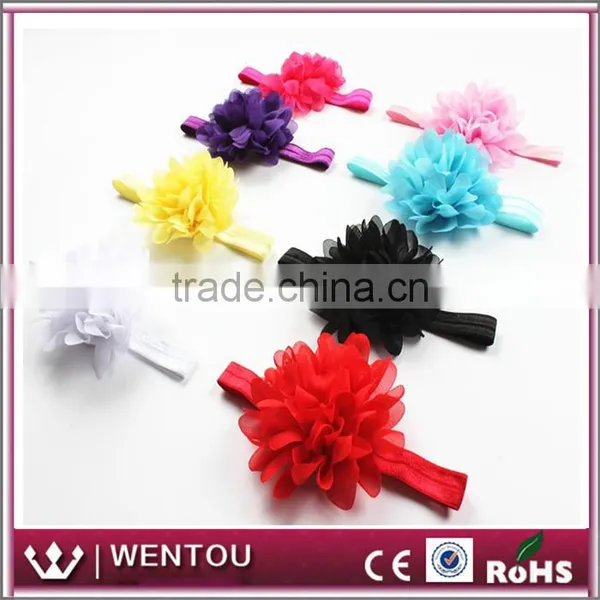 Wholesale Kid's Gril Baby Toddler Lace Flower Headband photo-3