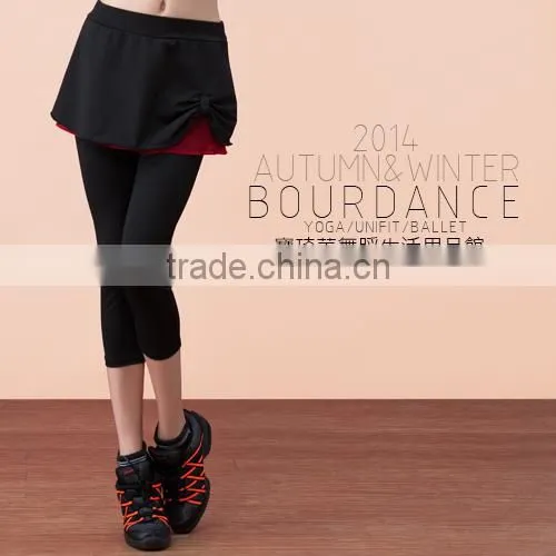 Casual Pants for Women Capri Mesh Pant With Skirt