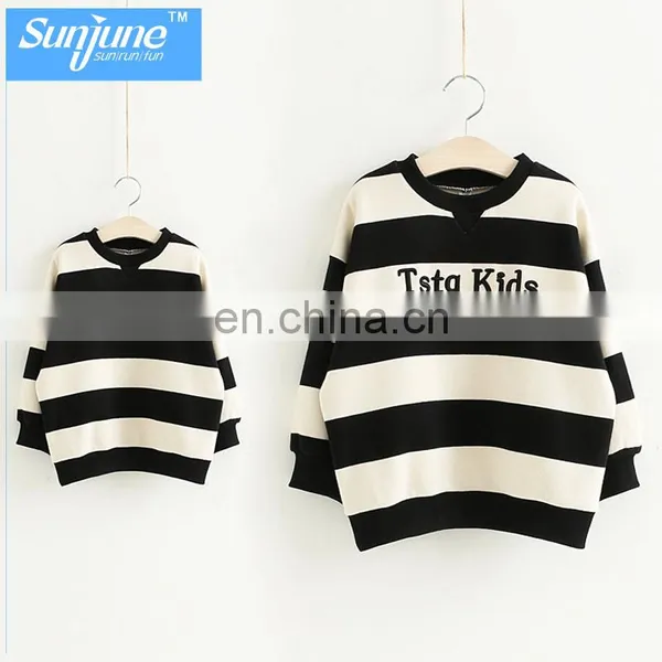 High Quality Kids Long Sleeve Fashion Crew Neck Pullover