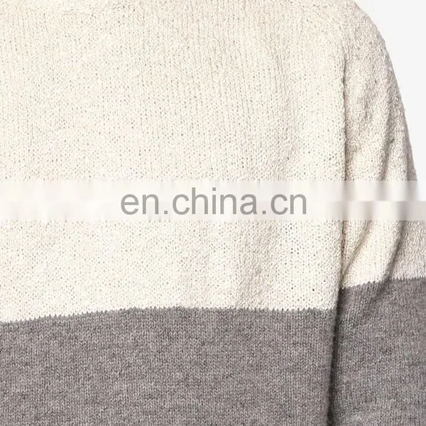 Latest Men's Shrug Cashmere Knit Sweater Design of Hand Made Sweaters photo-6