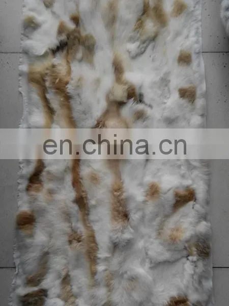 100% Real Natural Rabbit Fur Plate photo-3