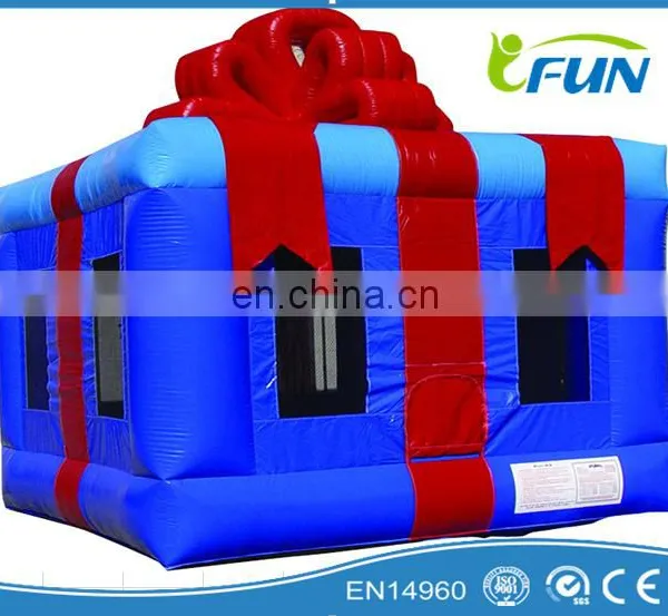 Gift Box Inflatable Bouncer for Sale/inflatable Gift Box Bouncer/inflatable Gift Box Jumping Bouncer photo-5