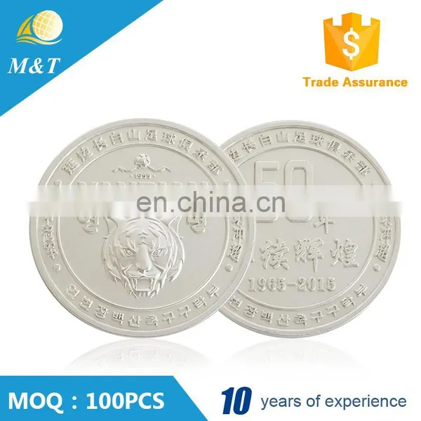 Wholesale Cheap Hot Selling Custom Metal Football Club Coins photo-4