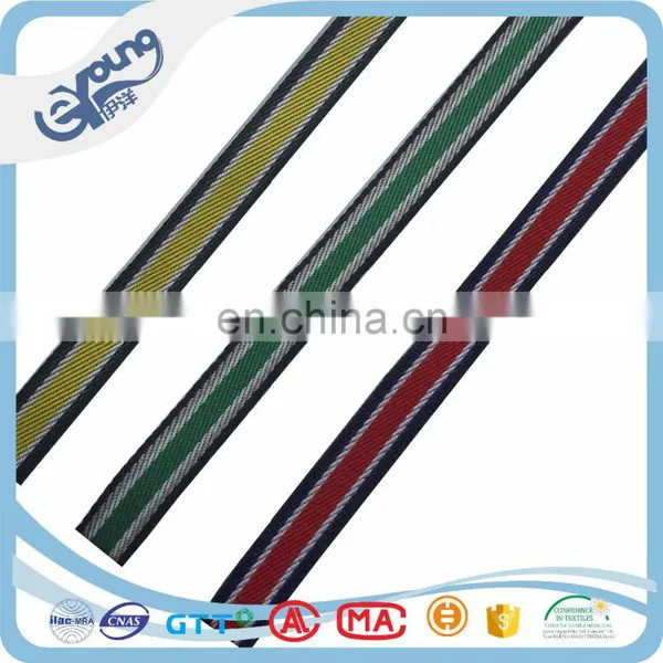 Foldover Customized Woven Ribbon