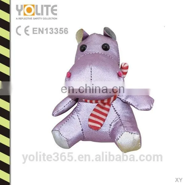 Reflective Hippo Toy With CE EN13356