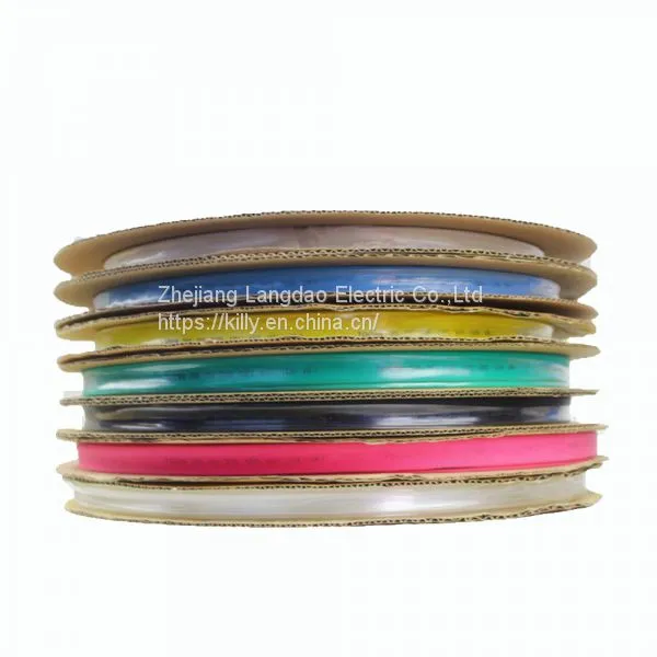 5mm Electric Power Cable Used High Standard PE Material 1kv Heat Shrink Tube