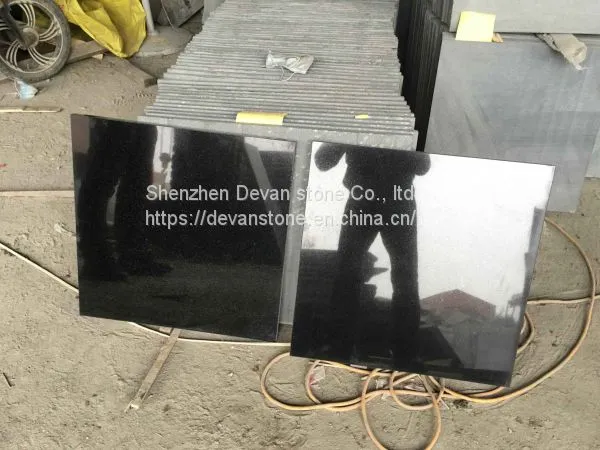 China Black Granite Kitchen Countertops Floor Tiles Wall Tiles photo-3