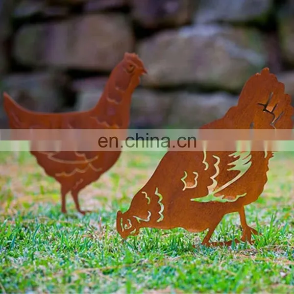 Classic Corten Steel Animal Sculpture photo-3