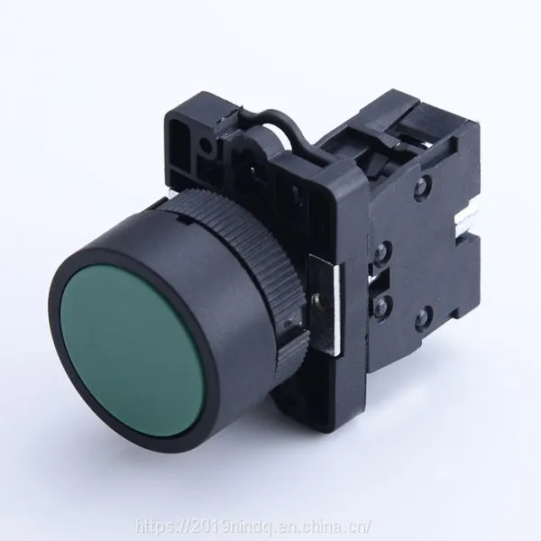 even button spring return push control signal metal power push button switch