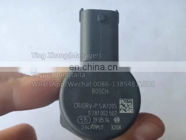 Original Common Rail Pressure Regulator DRV 0281002507/ 0 281 002 507 photo-4