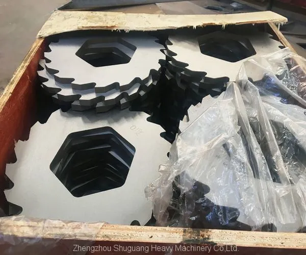 Small Double Shaft Shredder Blades and Knives photo-3