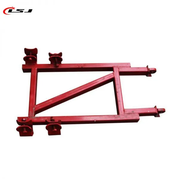 Best Quality Construction Hoist Parts Mast Section DIP Painted Galvanized Wall Tie photo-3