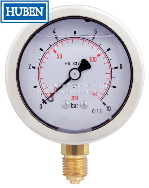 Compressed Air Filters Pressure Gauge, 1/8